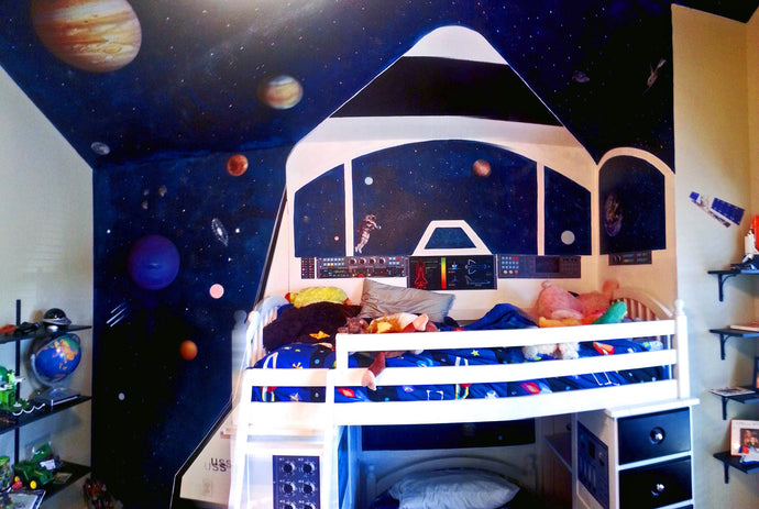 Van's Outer Space Wall Sticker Awesomeness!