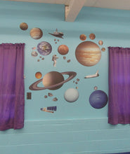 Load image into Gallery viewer, istickup™ Outer Space Removable Fabric Wall Stickers