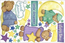 Load image into Gallery viewer, sleeping bear wall stickers print view