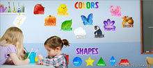 Load image into Gallery viewer, istickup™ Shapes &amp; Colors Removable Fabric Wall Stickers
