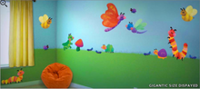 Load image into Gallery viewer, istickup™ Cute as a Bug Removable Fabric Wall Stickers