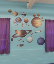 Load image into Gallery viewer, istickup™ Outer Space Removable Fabric Wall Stickers
