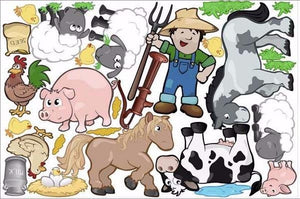 farmer wall stickers print view