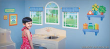 Load image into Gallery viewer, playhouse wall decals theme room - Decorate any space like a fun playhouse!
