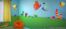 Load image into Gallery viewer, istickup™ Cute as a Bug Removable Fabric Wall Stickers
